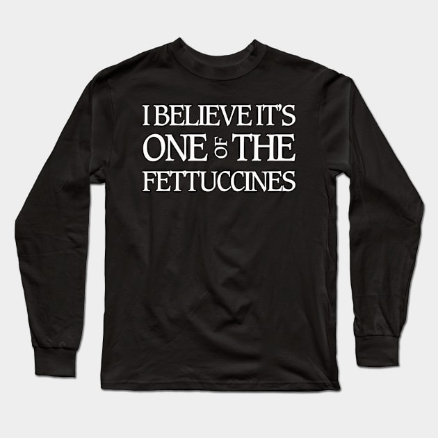 Manhattan Museum of Art - Fettuccines Long Sleeve T-Shirt by GB World Hub